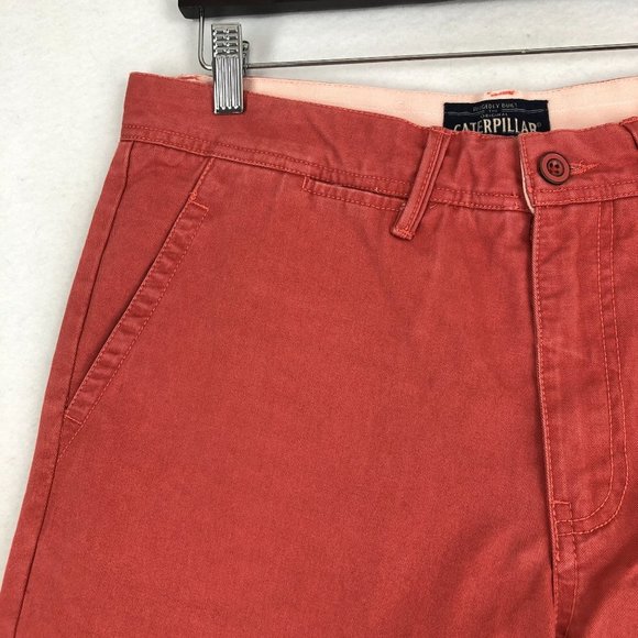 Caterpillar Heritage NWT Men's Size 34 Dusty Cedar Zip Fly Original Fit Shorts - Picture 9 of 16